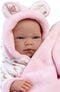 Llorens full body babypop meisje Nica met verschoonmatje en speen 40 cm