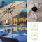 Coast Parasol - Ø270 cm - LED-verlichting - Beige