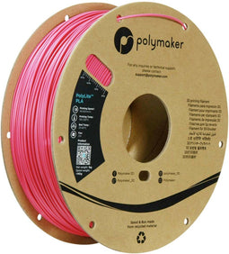 Polymaker PA02054 - PolyLite PLA Filament - Hoge stijfheid en trekvastheid - Magenta 1.75 mm / 1kg