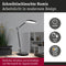 Paulmann AS Numis LED Desk lamp 11W zwart White Switch dim kab 2,00m