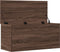 vidaXL - Opbergbox - 100x42x46 - cm - bewerkt - hout - bruin - eikenkleurig