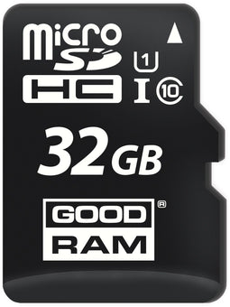 Goodram M1AA-0320R12 - MicroSDHC 32GB - UHS-I Class 10 tot 100 MB/s - Zwart