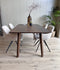 Old Inn - Eetkamertafel Mango walnoot met houten poot 240x100 cm