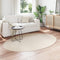 vidaXL - Vloerkleed - 'HUARTE'Beige - 140x200 - cm - Ovaal