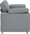 vidaXL - Loveseat - - - Lichtgrijs - - - 120 - cm - - - Stof