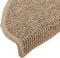 vidaXL - Trapmatten - zelfklevend - 15 - st - 65x21x4 - cm - donkerbeige