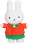 Oma Konijn - Knuffel 28 cm - Zacht - Wit oranje groen