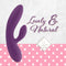 FeelzToys Lea - Rabbit Vibrator - Paars