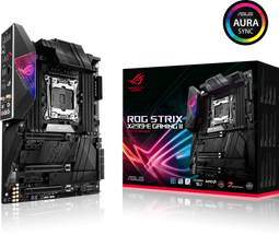 ASUS ROG Strix X299-E Gaming II - Moederbord - Intel X299 - 8x DDR4 - 2.5 Gigabit Ethernet - Wi-Fi 6 (802.11ax)