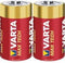 Varta MAX TECH - Alkaline D batterij - 2 stuks (2x)