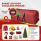 TTD® Kerstboom Opbergtas - 434 L - 600D Oxford Stof - Rood