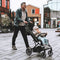 Deryan Rolo XL - Luxe Lichtgewicht Buggy - Veiligheidsharnas - Nougat