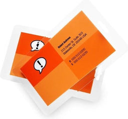 Lamineerhoes gbc bagage label 64x108mm 125micron