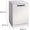 BOSCH SMS4ECW28E - Vaatwasser - 6 programma's - RVS