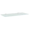 vidaXL - Urinoirschot - 90x40 - cm - gehard - glas
