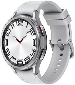 Samsung Galaxy Watch6 Classic - Smartwatch - 47mm - Bluetooth + 4G - Zilver (Grijs)