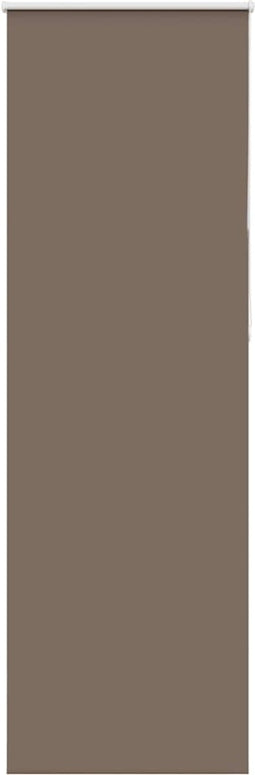 vidaXL - Rolgordijn - verduisterend - koffie - 80x210 - cm - stofbreedte - 75,7 - cm
