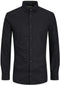 JACK&JONES JPRBLAROYAL - Overhemd L/S - Katoen 100% - Zwart - Maat L