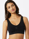 MAGIC Bodyfashion Comfort Bra - Naadloos zonder Beugel - Zwart - Maat XL