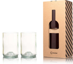 Rebottled Tumbler Transparant 330 ml - 2 Stuks