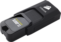 Corsair Flash Voyager Slider X1 - USB Stick 128GB - USB 3.2 - Zwart