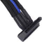 Silverstone PP07-BTSBA - Kabel - Molex (4-pin) naar SATA (data) - Blauw Zwart