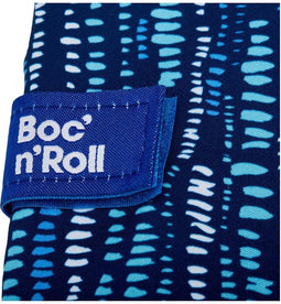 Broodtrommel Roll'eat Boc'n'roll Essential Marine Blauw (11 x 15 cm)