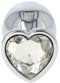 FETISH ARTS - CLEAR HEART PLUG L