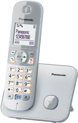 Panasonic KX-TG6811 - DECT draadloze telefoon - Groot wit LCD-scherm 1,8 inch - (6x)