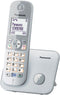 Panasonic KX-TG6811 - DECT draadloze telefoon - Groot wit LCD-scherm 1,8 inch - (6x)