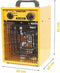 Master B 3 ECA - Werkplaatskachel - 3kW - Wit