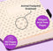 Dingbats* Notitieboek A6 Wildlife Purple Hippo - Gelinieerd