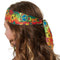 dressforfun - Rebelse Hippie Squaw L - verkleedkostuum - kleurrijk ontwerp