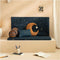 Nobodinoz Speelkleed - 100 x 100 cm - Foam - Goud Stella/Nachtblauw
