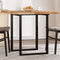 vidaXL - Tafelblad - vierkant - 80x80x4 - cm - massief - acaciahout