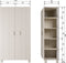 WOOOD Noah 2-Deurs Kast - Grenen - Dust - 200x110x55