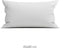 Zohome Kussensloop Satinado - Kussenhoes van 40x80 cm - Set van 2 stuks - 100% Katoen-Satijn - Grijs