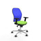 Piqueras y Crespo 2D086G0 - Bureaustoel - Verstelbare hoogte met armleuning - Pistache