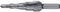 RUKO 101096 - Getrapte boor 6-32 mm HSS - Diepgeslepen spiraalvormige spaangroef (1 stuk)