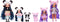 Na! Na! Na! Family Surprise Lavender Kitty Family - Modepop