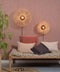 GOOD&MOJO Wandlamp Bromo - Bamboe - Ø40cm - Binnen Scandinavisch,Bohemian