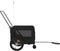 vidaXL - Hondenfietstrailer - oxford - stof - en - ijzer - zwart