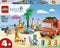 LEGO® Bluey - Bouwset Bluey's Autorit naar het Strand - Inclusief minifiguren en accessoires