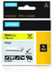 DYMO Rhino - Vinyl Labels - 24 mm x 5,5 m - zwart op geel