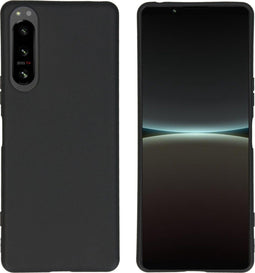 iMoshion Hoesje Geschikt voor Sony Xperia 5 IV Hoesje Siliconen - iMoshion Color Backcover - Zwart