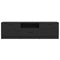 vidaXL - TV-kast - - - Zwart - Eiken - - - 140x35x40 - cm - - - Gemaakt - van - Engineered - Wood