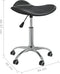 vidaXL - Eetkamerstoelen - draaibaar - 2 - st - kunstleer - zwart