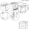 AEG HH25HSB - Inbouw Ovenset 72 Liter A+ - 8 functies - Zwart