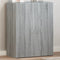 vidaXL - Archiefkast - 60x32x77,5 - cm - bewerkt - hout - grijs - sonoma - eiken