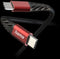 Hama Extreme - Oplaadkabel USB-C naar USB-C - 150cm - Rood Zwart